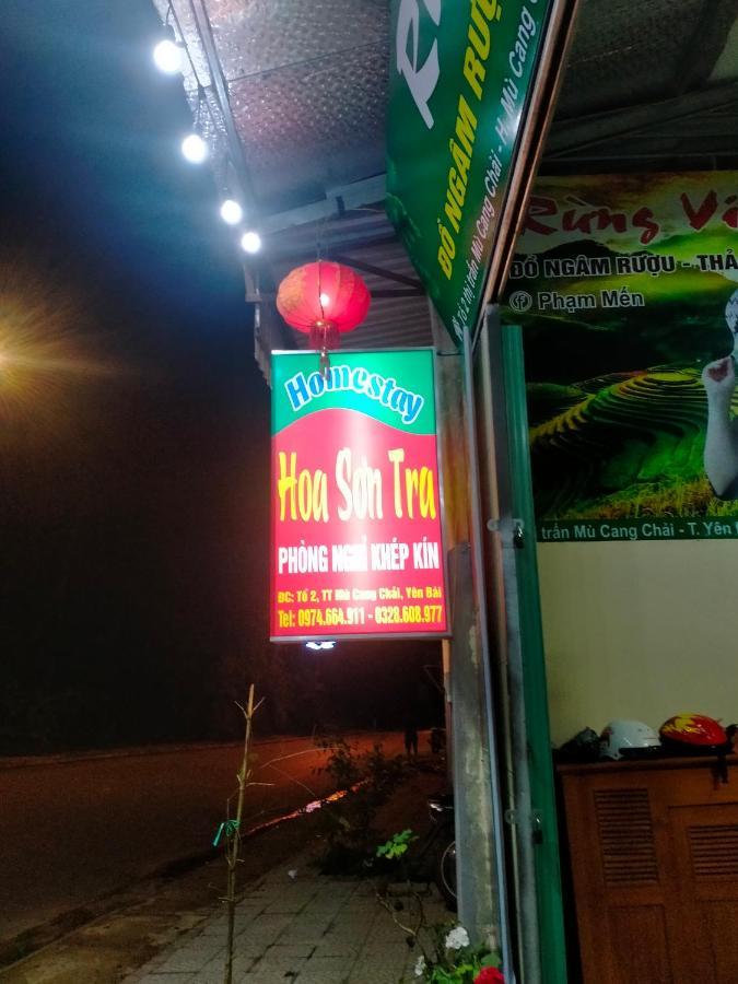 Hoa Son Tra Hotel Mu Cang Chai 외부 사진