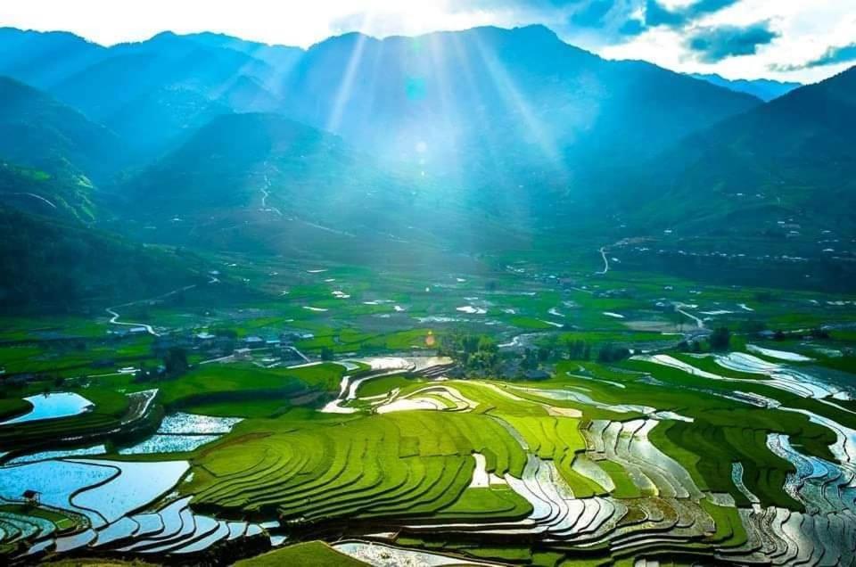 Hoa Son Tra Hotel Mu Cang Chai 외부 사진